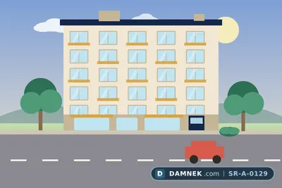 The apartment building, illustration: Lotus Gate Apartments